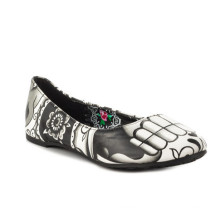 New Style Iron Fist Printed Flat Comfortable Shoes (YF-11)